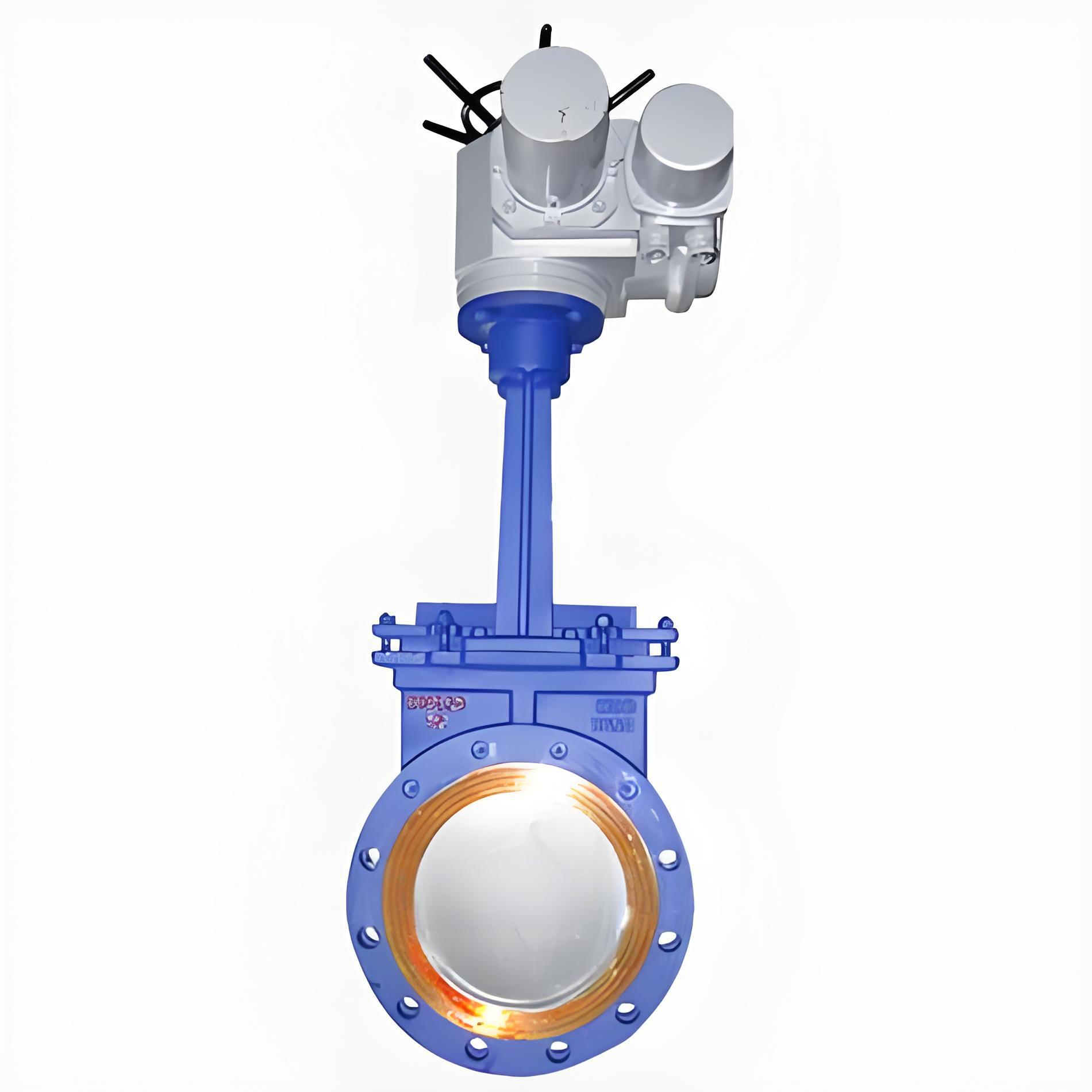電動刀閘閥PZ973X-16P DN125說明書及產品介紹