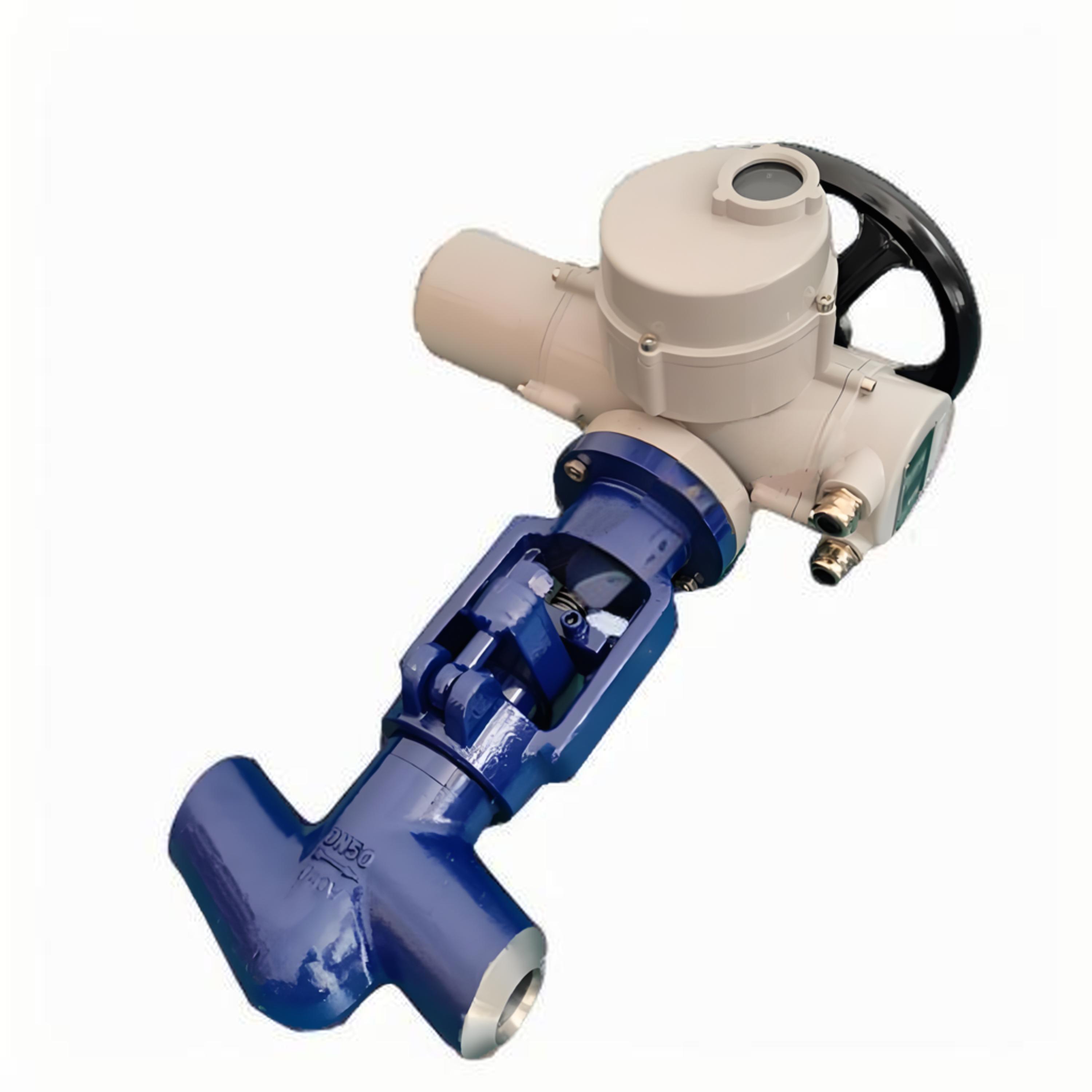 小通徑管路電動截止閥J961H-100，DN25（供水